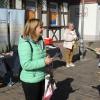 Der Hospizverein Main-Spessart war anlässlich der Welthospiztags mit einem Stand auf dem Marktplatz in Marktheidenfeld vertreten.