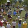 Die evangelisch-lutherische Kirchengemeinde Münnerstadt feierte gemeinsam mit der deutsch-türkischen Hauskreisgemeinde im Kirchgarten.