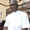 Bei der Live-Schaltung: Pfarrer Francis Ssengendo in Uganda.