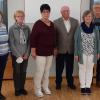 Die neue Vorstandschaft des VdK OV Sinngrund mit Kreisvorsitzender Aurica Gruber (rechts). 