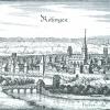 Der Merianstich von 1648 zeigt das Stadtbild von Norden am Ende des 30-jährigen Kriegs.
