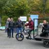 Sie alle unterstützen die Elektromobilität auf Campingplätzen
(von links): Carmen Schütz-Kegel (LCB), Konstantin Sepp (LCB), Ron van der Hout (Geschäftführer Campingplatz), Iris Schreiber und Martin Rolletschek (beide ECOCAMPING)