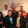 Diesen BRKlern konnte Landrat Thomas Habermann das Ehrenzeichen am Bande für ihren langjährigen Einsatz überreichen: (vorne von links) Marion Kegel und Sylvia Bambach; hinten von links: BRK-Kreisgeschäftsführer Ralf Baumeister, Alexander Klamt, Wolfgang Finger und Thomas Klett. Diesen BRKlern konnte Landrat Thomas Habermann das Ehrenzeichen am Bande für ihren langjährigen Einsatz überreichen: (vorne von links) Marion Kegel und Sylvia Bambach; hinten von links: BRK-Kreisgeschäftsführer Ralf Baumeister, Alexander Klamt, Wolfgang Finger und Thomas Klett.