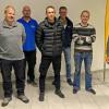 Im Bild (von links): Stefan Günzel, Frank Kram, Waldemar Weizel, Benedikt Hofmann, Rainer Hofmann, Manuel Sabasch und Konrad Haub.
