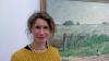 Henrike Holsing mag die Hühner Gleichen-Rußwurms in der Dauerausstellung des Kulturspeichers.