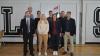 Das Foto zeigt Reinhold Scheiner („Menschen für Menschen“), Lara Salem (Institut für Talententwicklung IfT), Julius Kümmel (Technischer Modellbauer, Fehrer), Norman Zobel (Bundesagentur für Arbeit Würzburg); Marco König (OSK), Fabienne Dorbarth (Bankkauffrau, VR Bank), Angela Fries (Kauffrau für Versicherung und Finanzen, DeBeKa) und Helmut Kneißl (OSK).