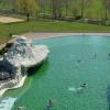 Der Heilwassersee an der Frankentherme, die im dritten Quartal 2021 mehr Besucher zählte als im gleichen Zeitraum 2019. Lediglich im Saunabereich wurden die Zahlen von vor zwei Jahren nicht ganz erreicht.