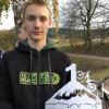 Paul-Kilian Staudigel mit seinem Pokal.