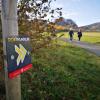 Beim Dorfgemeinschaftshaus in Oberweißenbrunn ist der Start der Dorfrunde.