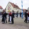 Kermestanz um den Kermesbaum in Schönau. Zwei Tage wurde zünftig gefeiert, nachdem die Kermes im vorigen Jahr abgesagt werden musste.
