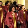 Der NewLife Gospel Choir bei einem seiner Konzerte.