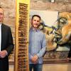Ein Gewinn für die Stadt und die Künstler, bei der Ausstellungseröffnung im Franck-Haus (von links): Bürgermeister Thomas Stamm, Thomas Krapf und Romana Kochanowski. Ein Gewinn für die Stadt und die Künstler, bei der Ausstellungseröffnung im Franck-Haus (von links): Bürgermeister Thomas Stamm, Thomas Krapf und Romana Kochanowski.