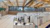 Das Impfzentrum des Landkreises Main-Spessart zieht wieder in die Lohrer Spessarttorhalle. Das Bild stammt vom ersten Aufbau im Januar 2021.
