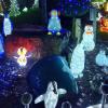 Für festliche Stimmung sorgt diese Winterlandschaft im Garten der Hohenröther Familie Aumüller.
