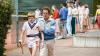 Ein frustrierter Boris (Balthazar Zeibig) verlässt, begleitet von seinem Vater (Thomas Huber), den Tennisplatz: Szenen wie diese aus dem Film "Der Rebell - von Leimen nach Wimbledon" ließ RTL im Mai in Aschaffenburg drehen.