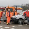Mit neuen E-Fahrzeugen startet die Stadt Rieneck in die E-Mobilität. Beim bestehenden Feuerwehrfahrzeug und dem Bauhoflaster wurde die Sicherheit durch die Nachrüstung mit einem Abbiegeassistenzsystem (AAS) erhöht.