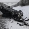 Die Schattenseiten der weißen Pracht: Mehrere Unfälle auf schneeglatten Straßen - wie hier auf der A 70 bei Sand - fordern die Einsatzkräfte Anfang des Jahres.