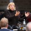 Ines Geipel, hier im Oktober beim MainLit-Festival, ist für Christine Jeske Kulturmensch des Jahres 2021.