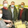 Das Bild zeigt (von links): Janine Schmitt, Alexander Martin, Dr. Sebastian Gerstenkorn und Tobias Endres