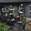 Bei einem Garagenbrand in Rödelsee am 30. Dezember ist ein hoher Schaden entstanden, verletzt wurde aber glücklicherweise niemand.