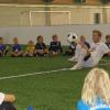 Ein Bild von 2013 aus den ersten Tagen der Soccerhalle in Sackenbach.