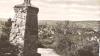 Diese historische Postkarte zeigt den Bismarckturm und den Blick, den man von dort auf Tauberbischofsheim hat.