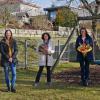 Zwei Erzieherinnen im Riedener Kindergarten wurden in den Ruhestand verabschiedet, im Bild (von links) Elternbeiratsvorsitzender Volker Sickinger, Kindergartenleiterin Miriam Gößmann, Marion Keller, Maria Herbig und Bürgermeister Bernd Schraud.