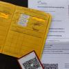 Legen Kunden den gelben Impfausweis in der Apotheke vor, erhalten sie eine digitale Bescheinigung für die Corona-Impfung. Legen Kunden den gelben Impfausweis in der Apotheke vor, erhalten sie eine digitale Bescheinigung für die Corona-Impfung.