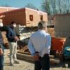Ortsbesuch des Karlstadter Stadtrats auf der Kläranlage Wiesenfeld im vergangenen Jahr. Mittlerweile steht die Anlage kurz vor der Fertigstellung.