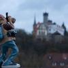 Schloss Schwarzenberg im Fokus.
