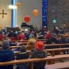 Besucher des Kindergottesdienstes.