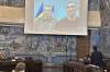 Vitali Klitschko (links auf dem Bildschirm) und sein Bruder Wladimir waren am Donnerstag in der Sitzung des Würzburger Stadtrates live zugeschaltet und richteten einen emotionalen Appell an Würzburg. Vitali Klitschko (links auf dem Bildschirm) und sein Bruder Wladimir waren am Donnerstag in der Sitzung des Würzburger Stadtrates live zugeschaltet und richteten einen emotionalen Appell an Würzburg.