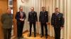 Führungswechsel bei der Feuerwehr: Robert Kraft, Michael Hombach, Felix Müller, Markus Kübert und Stefan Strohmenger.