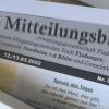 Schwierigkeiten gibt es derzeit bei der Verteilung des Fladunger Mitteilungsblattes. Nach einer Lösung wird aber gesucht.