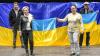 Unter dem Motto "Culture for Peace" findet am Ostersamstag in Würzburg ein Benefiztag für die Ukraine statt. Hinten von links: Die Initiatoren Jojo Schulz und Hartmut Emser. Vorne von links: Anastasia Schmid vom Verein Mrija und Sandy Rößer vom Dachverband freier Kulturträger.