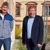 Steffen Jodl (links), BUND-Regionalreferent für Unterfranken, und Jürgen Eisentraut, Leiter des Amtes für Ländliche Entwicklung Unterfranken, wollen sich künftig intensiver austauschen über Themen rund um die Ökologie.