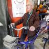 Hermann Popp hatte ein Fahrrad mit einer komfortablen einseitigen Radaufhängung konstruiert.