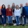Auf dem Bild zu sehen (von links) die neue Vorstandschaft mit Beirat: Edi Holzheimer (Revisor), Helmut Grömling (Kassier), Andrea Meyer (FW Kunstrad), Nadine Schmidle (2. Vorstand und FW Feste/Eventmanagerin), Jana Schuppert (Jugendleiterin), Nina Schmidle (FW Presse und Schriftführerin), Hans-Peter Werner (Revisor), Charly Münzel (FW Radtouristik/Breitensport), Harald Schmid (1.Vorstand), auf dem Bild fehlt Manfred Fischer (FW Volleyball).