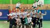 Die männliche A-Jugend der DJK Rimpar hat nach dem Gewinn der bayerischen Handball-Meisterschaft die erste Qualifikationsrunde zur Jugend-Bundesliga erfolgreich absolviert. Als Zweite starten sie in der nächsten Saison mindestens in der Bayernliga. Oben (von links): Noah Rauch, Tilman Märker. Mitte: Mathis Miltenberger, Valentin Weyer, Luca Edelmann, Finn Daugs, Lukas Beran, Paul Cisewski, Niel Sommerkorn, Physiotherapeutin Johanna Beran, Trainer Martin Frank. Vorne: Daniel Hemm, Justus Schraud, Jonas Krenz, Milan Kütt, Mike Siebentritt. Es fehlen: Nicolas Drabek und Bastian Krenz.