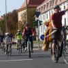 Für eine Fahrrad freundliche Stadt setzten sich die Teilnehmer der "Kidical Mass" ein.