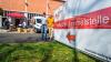 Martin Seltsam und Jörg Klehe arbeiten als ehrenamtliche Helfer in der Hilfsgüter-Sammelstelle des BRK in der Gorch-Fock-Straße 1a in Schweinfurt. Auf rund hundert Quadratmetern werden im Gebäude der alten Feuerwache Hilfsgüter für Geflüchtete aus der Ukraine angenommen und verteilt.