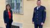 Landtagsabgeordnete Barbara Becker und der Leiter der Polizeiinspektion Kitzingen, Jochen Dietrich, trafen sich zu einem Gespräch über den Neubau des Dienstgebäudes.