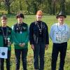 Die neuen Schützenkönige und ihre Ritter des Schützenvereins Bischbrunn.