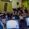 Höchste Konzentration bei den MusikerInnen während des Konzerts "Colors of Music".