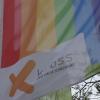 Segen to go: Die Junge Kirche "kross" beteiligte sich zum zweiten Mal an der Aktion "liebegewinnt".