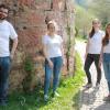 Die Johannes-Diakonie-Mitarbeitenden Christoph Mahler, Inga Zeus, Mélina Fries und Anna-Lena Brune (von links) wollen Glücksgefühle wecken.