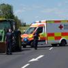 An der Front angebrachte Anbaugeräte schränken die Sicht aus Traktoren ein. Nach dem tödlichen Unfall bei Römershofen (Lkr. Haßberge) muss nun geklärt werden, ob der Traktor mitsamt Ladeschaufel ordnungsgemäß zugelassen war.