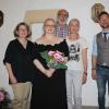 Neuwahlen beim Historischen Verein Gerolzhofen: (von links) die neue Vorsitzende Beate Glotzmann, die ehemalige Vorsitzende Anne Bauerfeld, Kassier Albert Bauer, Schriftführerin Georgine Bachmann und Bürgermeister Thorsten Wozniak.