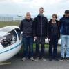 Nach der außerordentlichen Mitgliederversammlung stellte sich der Altfelder Pilotennachwuchs für ein Erinnerungsfoto. Das Bild zeigt (von links): Lennox Wolf, Timo Niederhoff, Maria Ostrowski, Louis Höhnlein, Nicolas Hecker. Auf dem Bild fehlen Maria Aulbach und Florian Moos.
