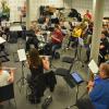 Die Lohrer Stadtkapelle unter Leitung von Wolfgang Riedmann probe in den vergangenen Wochen fleißig. Die Musiker geben ein Benefizkonzert für den Lions-Club Lohr-Marktheidenfeld.